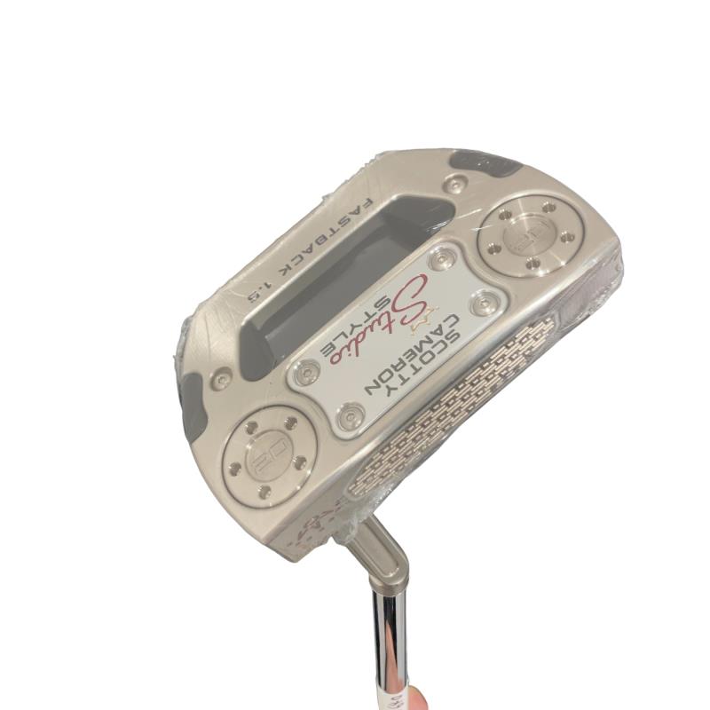 【中古】 タイトリスト SCOTTY CAMERON STUDIO STYLE FASTBACK 1.5(2025) 33インチ パター PT スチール (フレックスその他) メンズ 男性用 右利き 右用 Aランク ゴルフクラブ