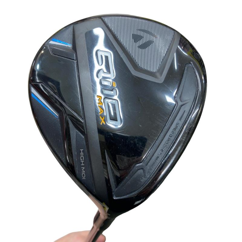 【中古】 テーラーメイド Qi10 MAX 7W フェアウェイウッド FW Diamana BLUE TM50(Qi10 FW) (フレックスSR) メンズ 男性用 右利き 右用 Cランク ゴルフクラブ