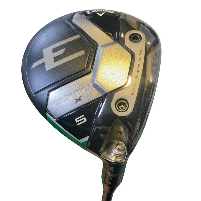 【中古】 キャロウェイ ELYTE X 5W フェアウェイウッド FW VENTUS GREEN 50 for CW(ELYTE FW) (フレックスR) メンズ 成人男性用 右利き 右用 C序列付ける ゴルフ野球クラブ