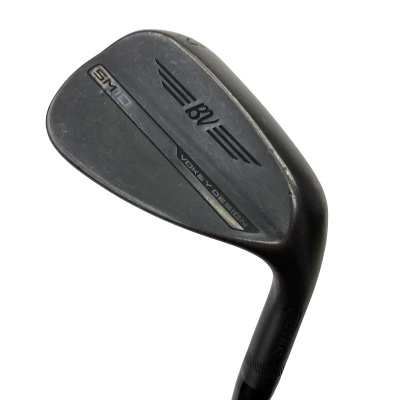 【中古】 タイトリスト VOKEY SPIN MILLED SM10 ジェットブラック 52°/12°F ウェッジ WG Dynamic Gold (フレックスS) メンズ 男性用 右利き 右用 Cランク ゴルフクラブ