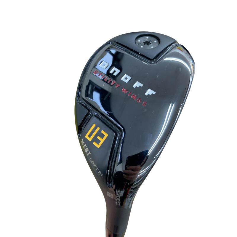 【中古】 ダイワ(グローブライド) ONOFF UTILITY WINGS(2024) KURO U3 ユーティリティ UT CBT-624I (フレックスS) メンズ 男性用 右利き 右用 Cランク ゴルフクラブ 18,200円