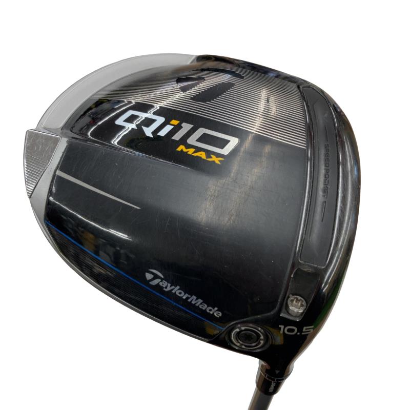 【中古】 テーラーメイド Qi10 MAX 10.5&deg; ドライバー DR リシャフト (フレックスその他) メンズ 男性用 右利き 右用 Cランク ゴルフクラブ｜ゴルフパートナー 中古クラブ店