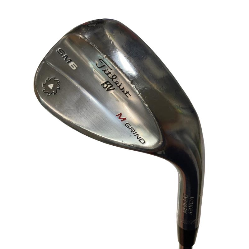【中古】 タイトリスト VOKEY SPIN MILLED SM6 ツアークロム 60°/08°M ウェッジ WG Dynamic Gold (フレックスS) メンズ 男性用 右利き 右用 Cランク ゴルフクラブ 7,086円