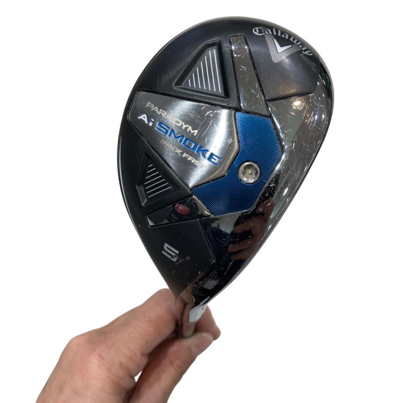 【中古】 キャロウェイ PARADYM Ai SMOKE MAX FAST U5 ユーティリティ UT TENSEI 40 for CW(Ai SMOKE UT) (フレックスSR) メンズ 男性用 右利き 右用 Cランク ゴルフクラブ