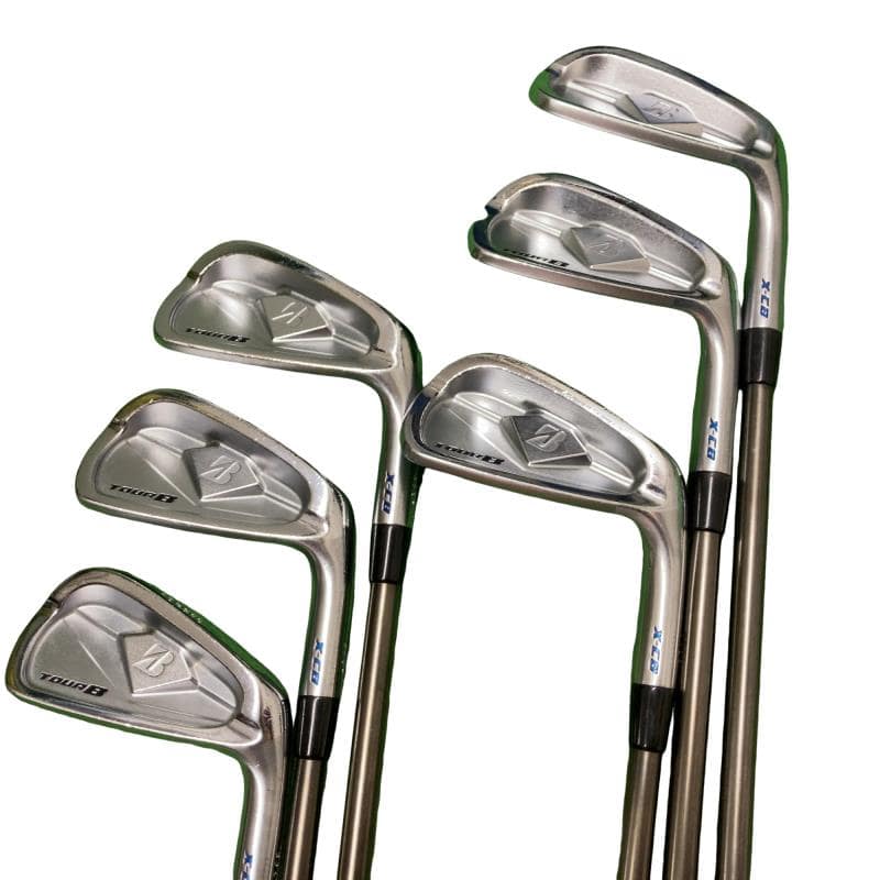 【中古】 ブリヂストン TOUR B X-CB(2018) 6S アイアン仕掛ける IR リシャフト (フレックス余分の物) メンズ 成人男性用 右利き 右用 C序列付ける ゴルフ野球クラブ