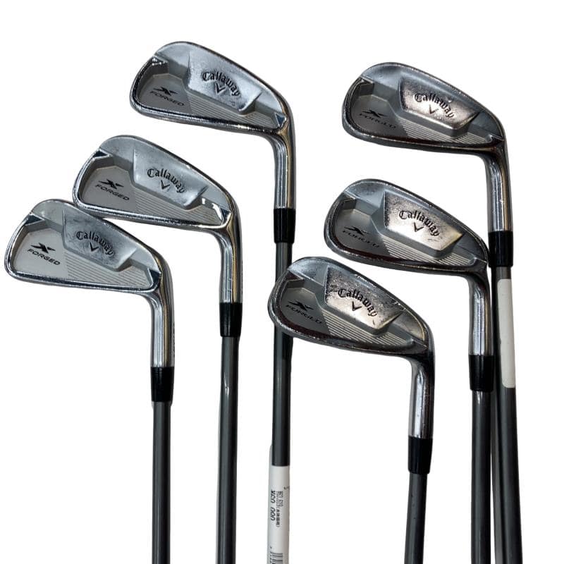 【中古】 キャロウェイ X FORGED STAR(2021) 6S アイアン仕掛ける IR Fujikura MC 80 for CW (フレックスS) メンズ 成人男性用 右利き 右用 C価値づける ゴルフ野球クラブ