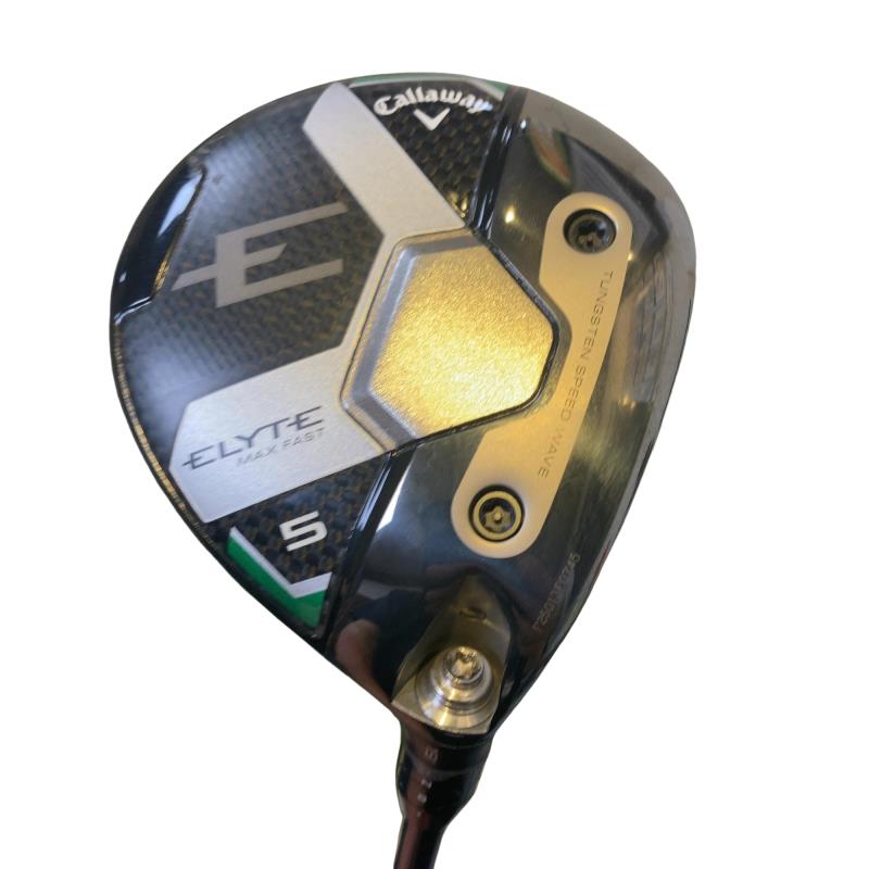 【中古】 キャロウェイ ELYTE MAX FAST 5W フェアウェイウッド FW LIN-Q GREEN 40 for CW(ELYTE FW) (フレックスR) メンズ 成人男性用 右利き 右用 C序列付ける ゴルフ野球クラブ