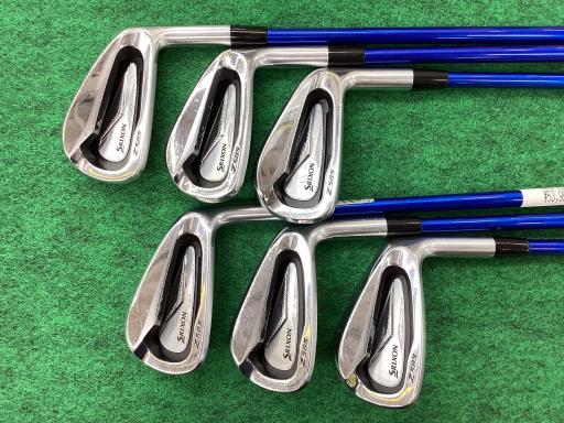 【中古】 ダンロップ SRIXON Z585 6S アイアン仕掛ける IR Miyazaki for IRON (フレックスS) メンズ 成人男性用 右利き 右用 C序列付ける ゴルフ野球クラブ