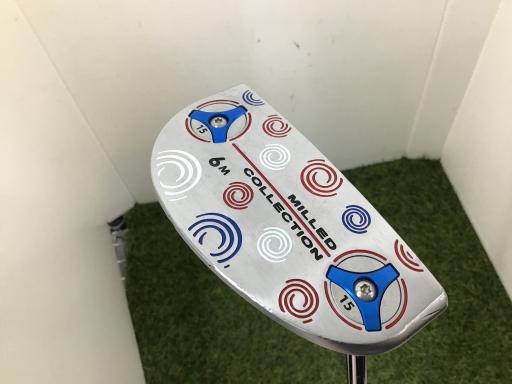 【中古】 オデッセイ MILLED COLLECTION #6M 34インチ パター PT スチール (フレックスその他) メンズ 男性用 右利き 右用 Dランク ゴルフクラブ
