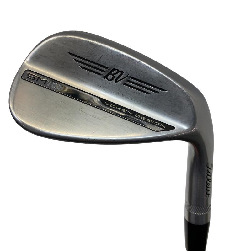 【中古】 タイトリスト VOKEY SPIN MILLED SM10 ツアークロム 50°/08°F ウェッジ WG Dynamic Gold (フレックスS) メンズ 男性用 右利き 右用 Cランク ゴルフクラブ