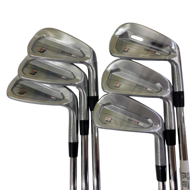 【中古】 ブリヂストン BRIDGESTONE 221CB 6S アイアンセット IR 純正特注シャフト (フレックスS) メンズ 男性用 右利き 右用 Aランク ゴルフクラブ|ゴルフパートナー 中古クラブ店