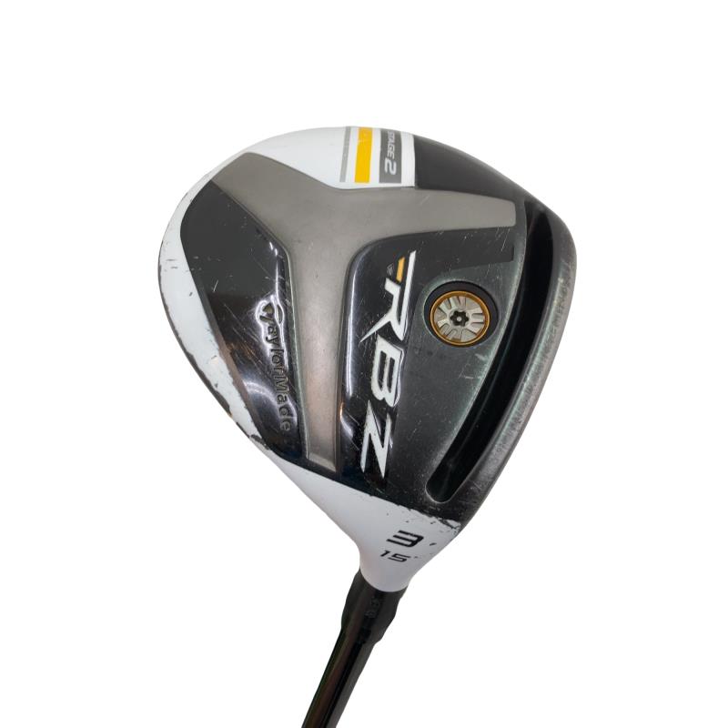 【中古】 テーラーメイド RBZ STAGE 2 3W フェアウェイウッド FW TM1-213(フェアウェイ) (フレックスSR) メンズ 男性用 右利き 右用 Dランク ゴルフクラブ
