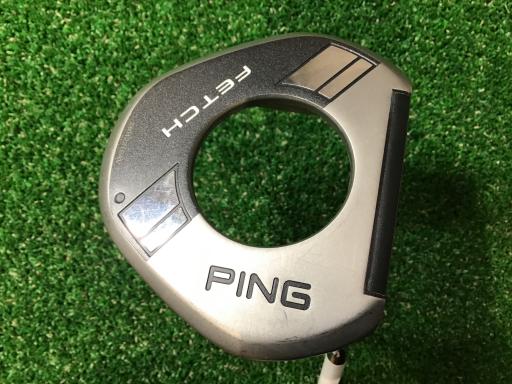【中古】 ピン PING FETCH(2024) 34in パター PT スチール写真 (フレックス余分の物) メンズ 成人男性用 右利き 右用 C位置づける ゴルフ野球クラブ