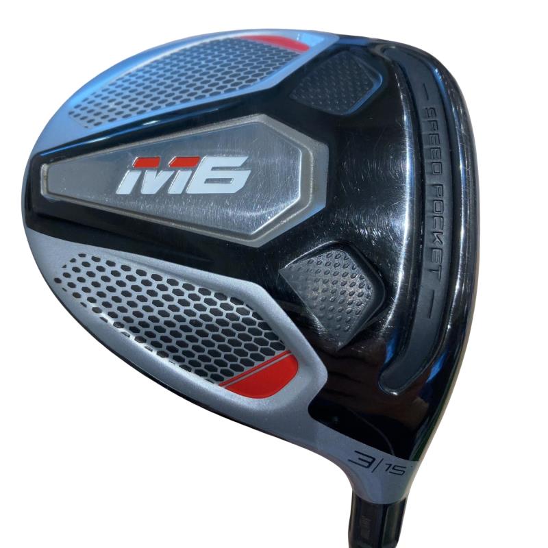 【中古】 テーラーメイド M6 3W フェアウェイウッド FW リシャフト (フレックスその他) メンズ 男性用 右利き 右用 Cランク ゴルフクラブ