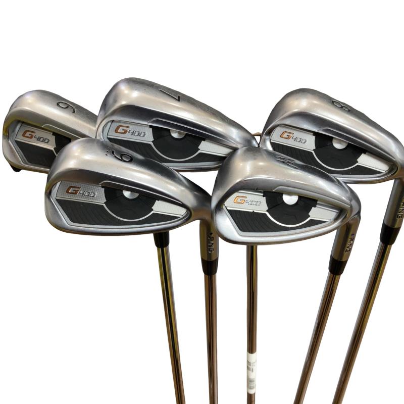 【中古】 ピン G400  6S アイアン仕掛ける IR リシャフト (フレックス余分の物) メンズ 成人男性用 右利き 右用 C価値づける ゴルフ野球クラブ