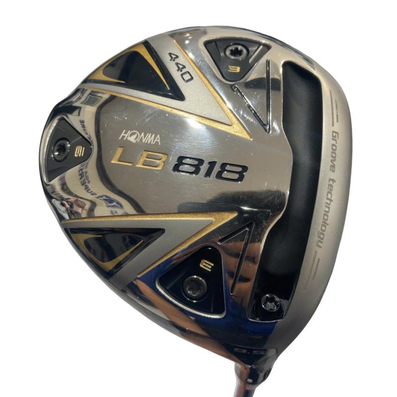 【中古】 本間ゴルフ LB-818 440 9.5&deg; ドライバー DR 純正特注シャフト (フレックスS) メンズ 男性用 右利き 右用 Cランク ゴルフクラブ｜ゴルフパートナー 中古クラブ店