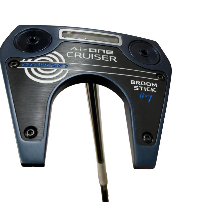 【中古】 オデッセイ Ai-ONE CRUISER #7 BROOMSTICK CS 45インチ パター PT STROKE LAB 200 スチール (フレックスその他) メンズ 男性用 右利き 右用 Cランク ゴルフクラブ｜ゴルフパートナー 中古クラブ店