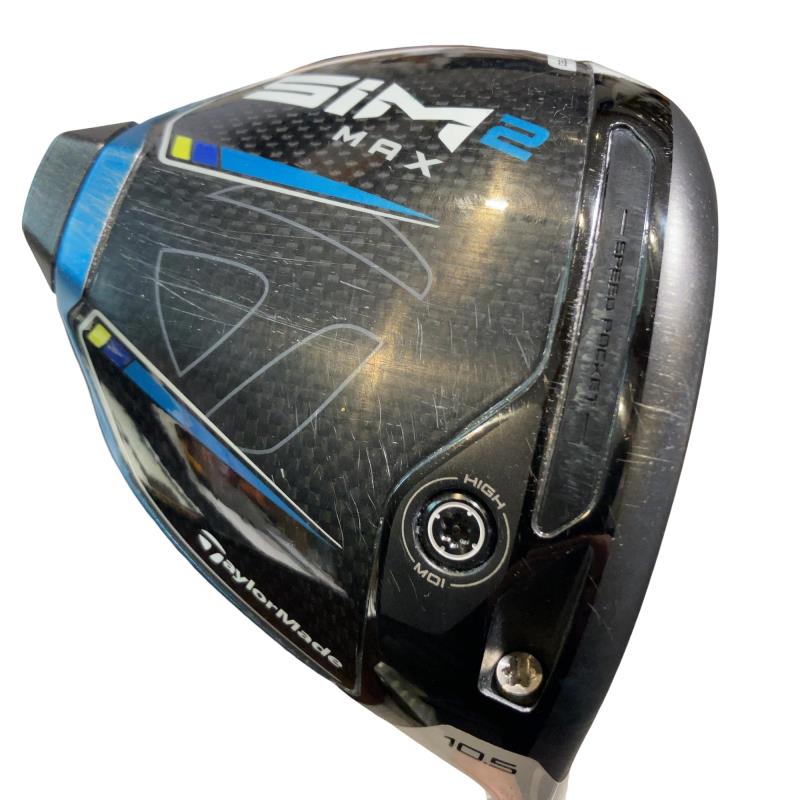 【中古】 テーラーメイド SIM2 MAX 10.5° ドライバー DR TENSEI BLUE TM50(SIM2 DR) (フレックスS) メンズ 男性用 右利き 右用 Cランク ゴルフクラブ