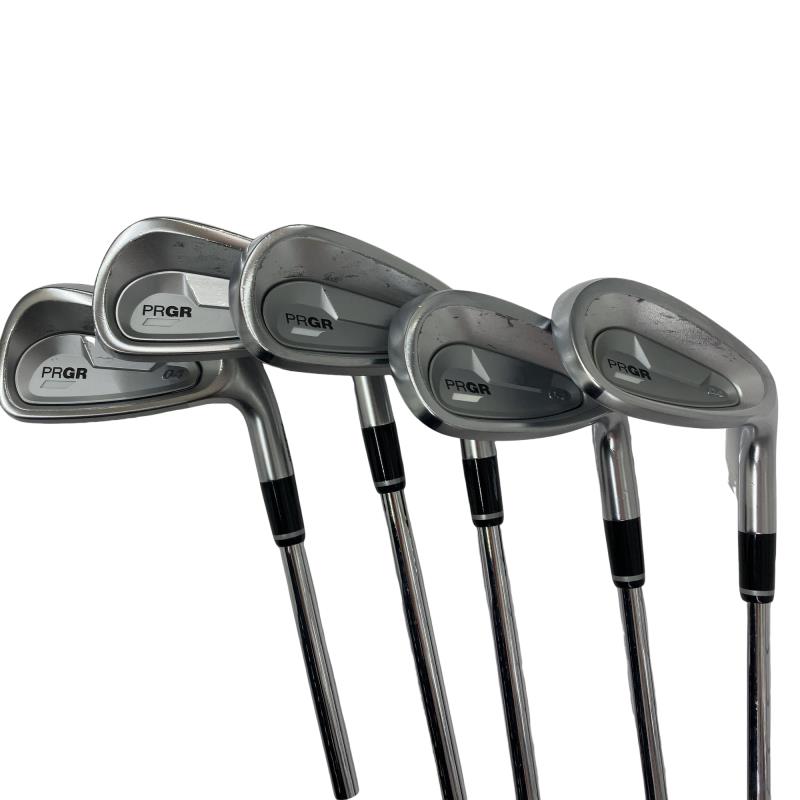【中古】 労働者階級歯車 PRGR 04(2024) 5S アイアン仕掛ける IR スペックスチールIII Ver.2 (フレックスSR) メンズ 成人男性用 右利き 右用 C価値づける ゴルフ野球クラブ