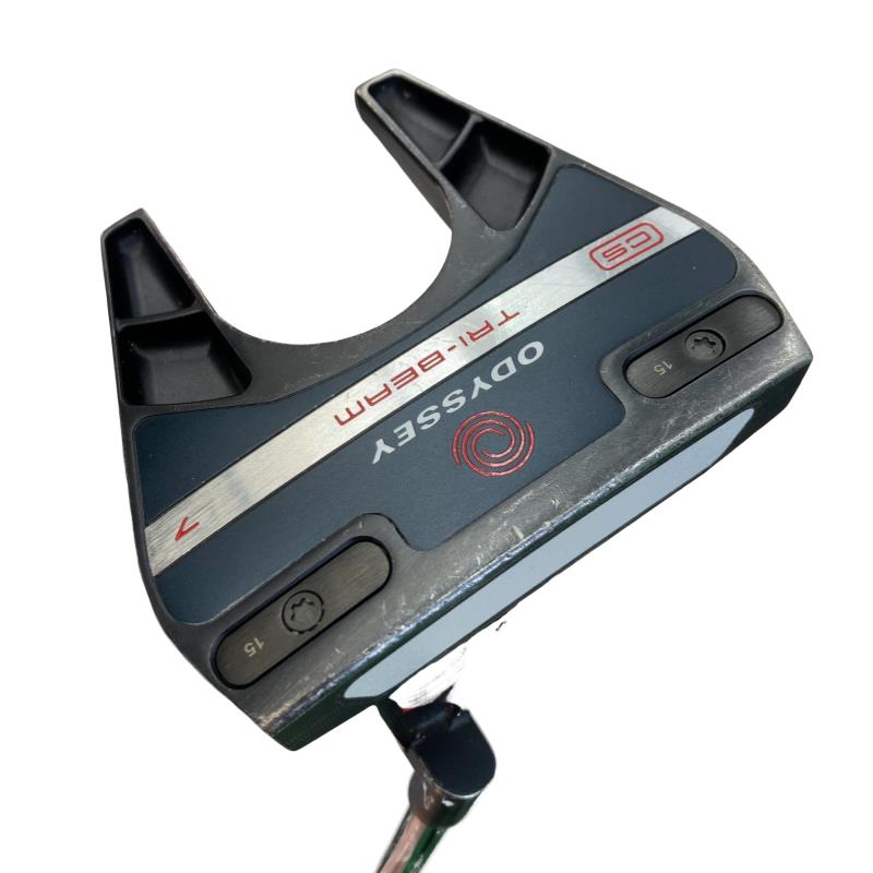 【中古】 オデッセイ TRI-BEAM #7 CS 34in パター PT STROKE LAB(2023) (フレックス余分の物) メンズ 成人男性用 右利き 右用 C価値づける ゴルフ野球クラブ