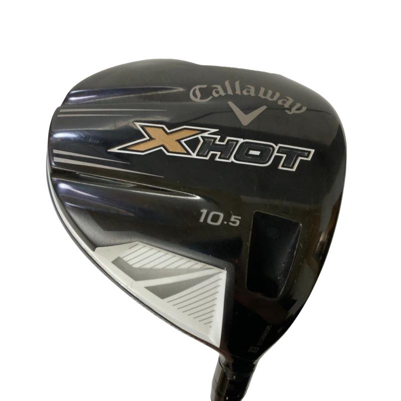 【中古】 キャロウェイ X HOT 10.5° １番ウッド DR X HOT 50W(１番ウッド) (フレックスR) メンズ 成人男性用 右利き 右用 C序列付ける ゴルフ野球クラブ