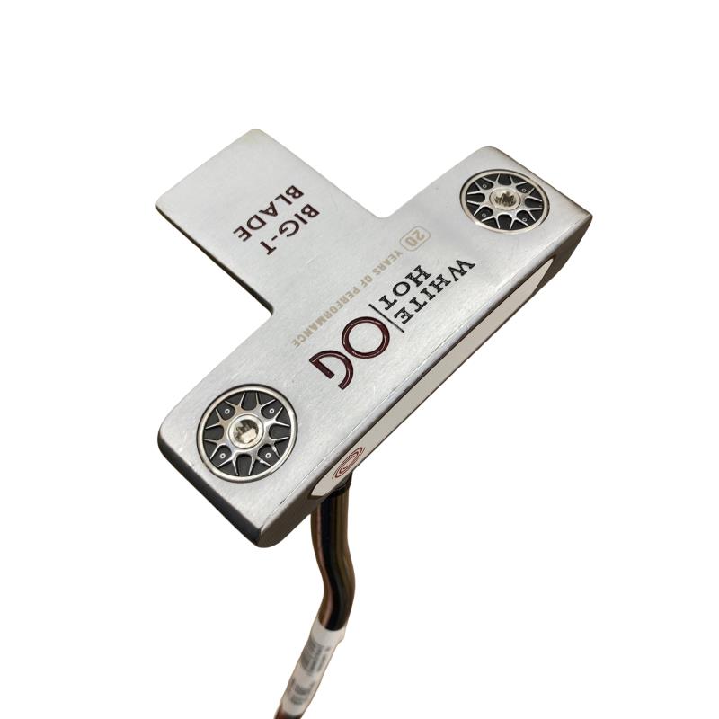 【中古】 オデッセイ WHITE HOT OG BIG T 33インチ パター PT STROKE LAB (フレックスその他) メンズ 男性用 右利き 右用 Cランク ゴルフクラブ