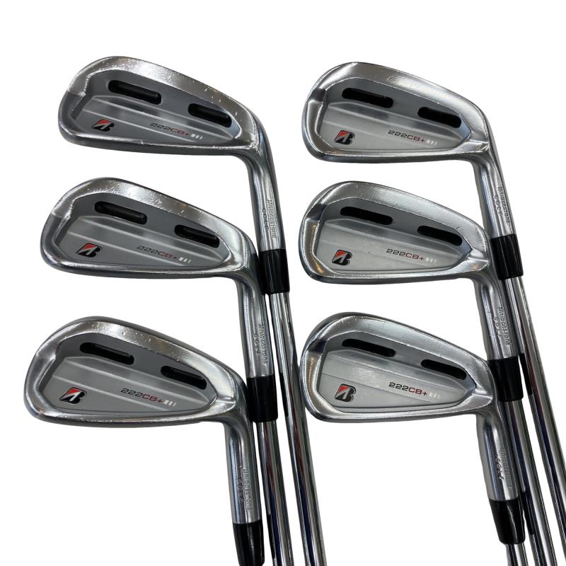 【中古】 ブリヂストン BRIDGESTONE 222CB+ 6S アイアンセット IR NS PRO 950GH neo (フレックスS) メンズ 男性用 右利き 右用 Cランク ゴルフクラブ