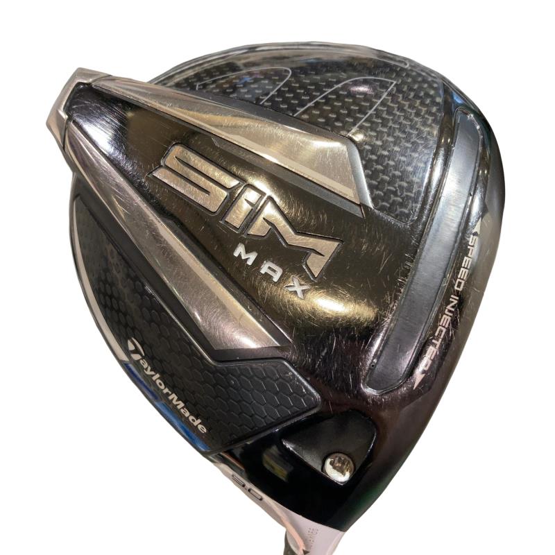 【中古】 テーラーメイド SIM MAX 9° ドライバー DR 純正特注シャフト (フレックスS) メンズ 男性用 右利き 右用 Cランク ゴルフクラブ|ゴルフパートナー 中古クラブ店