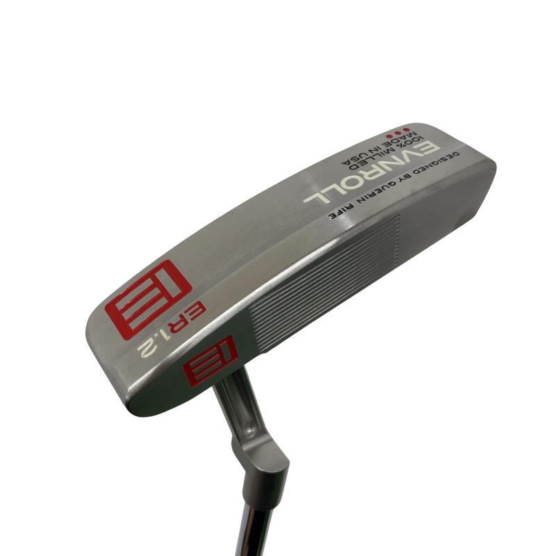 【中古】 EVNROLL EVNROLL ER1.2 34インチ(ピストルグリップ黒) パター PT スチール (フレックスその他) メンズ 男性用 右利き 右用 Cランク ゴルフクラブ｜ゴルフパートナー 中古クラブ店