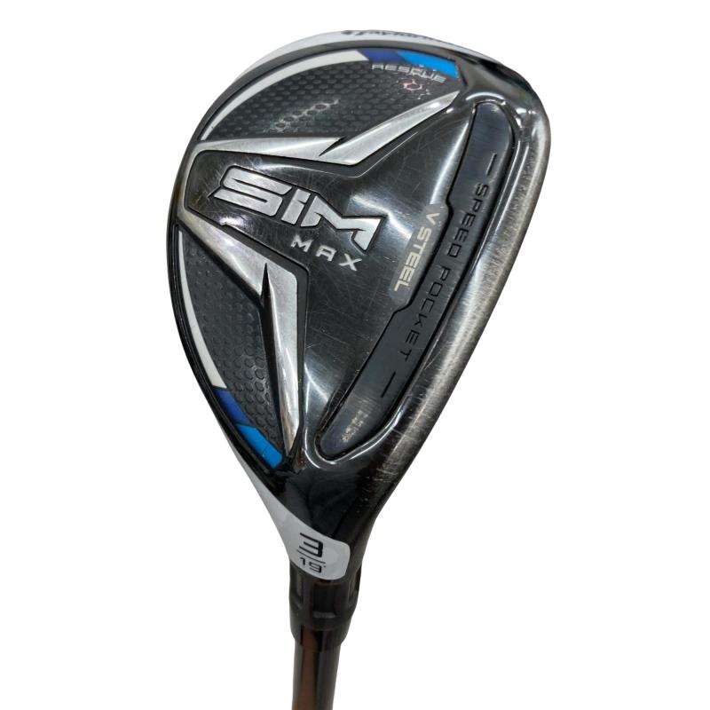 【中古】 仕立て屋お手伝いさん SIM MAX U3 ありがた味 UT TENSEI BLUE TM60(UT) (フレックスS) メンズ 成人男性用 右利き 右用 C位置づける ゴルフ野球クラブ