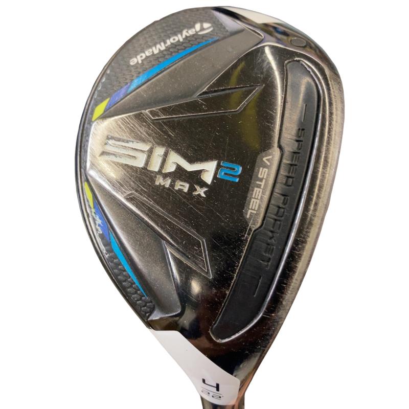 【中古】 仕立て屋お手伝いさん SIM2 MAX U4 ありがた味 UT TENSEI BLUE TM60(SIM2 UT) (フレックスR) メンズ 成人男性用 右利き 右用 C価値づける ゴルフ野球クラブ