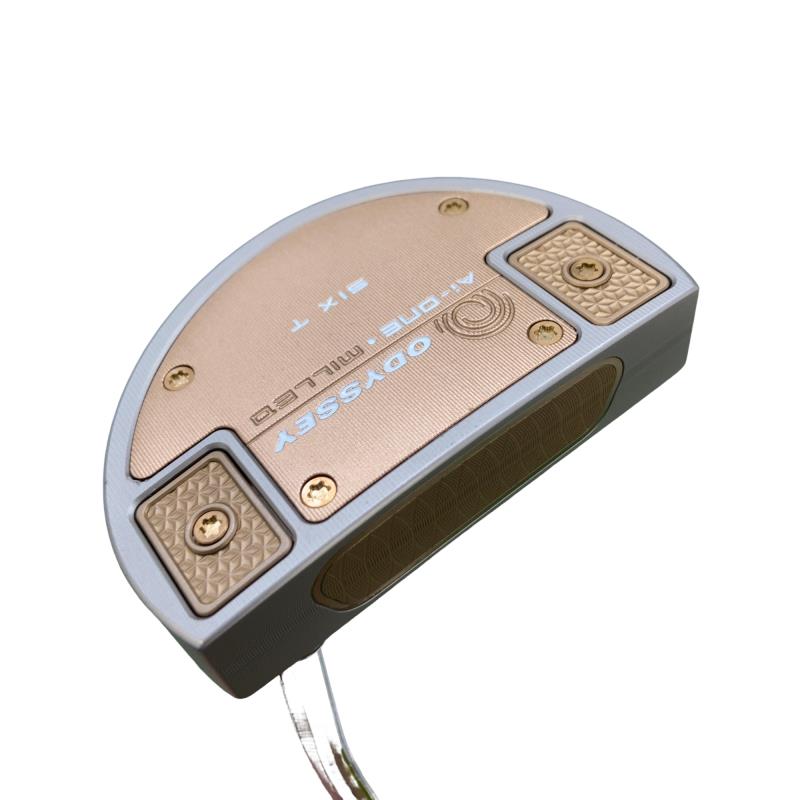 【中古】 オデッセイ Ai-ONE・MILLED SIX T シルバー(カスタム) パター PT 純正特注シャフト (フレックスその他) メンズ 男性用 右利き 右用 Bランク ゴルフクラブ