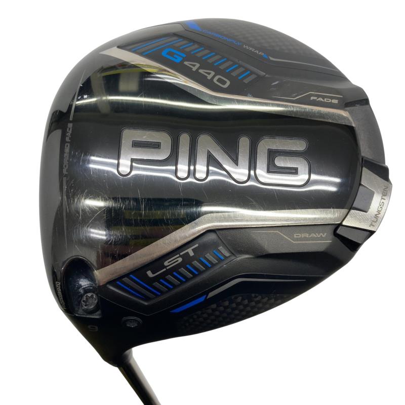【中古】 ピン G440 MAX  9° レフティ １番ウッド DR PING TOUR 2.0 BLACK 65(DR) (フレックスS) メンズ 成人男性用 左ぎっちょ レフティ 左用 C序列付ける ゴルフ野球クラブ