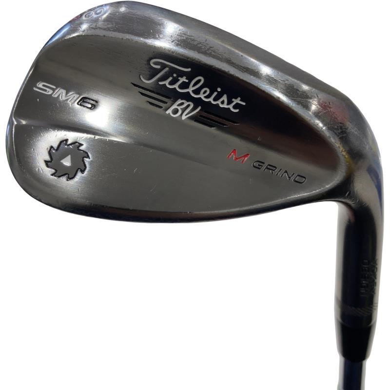 【中古】 タイトリスト VOKEY SPIN MILLED SM6 スチール写真薄墨色 58°/08°M ウェッジ WG NS PRO MODUS3 TOUR120 (フレックスS) メンズ 成人男性用 右利き 右用 C位置づける ゴルフ野球クラブ