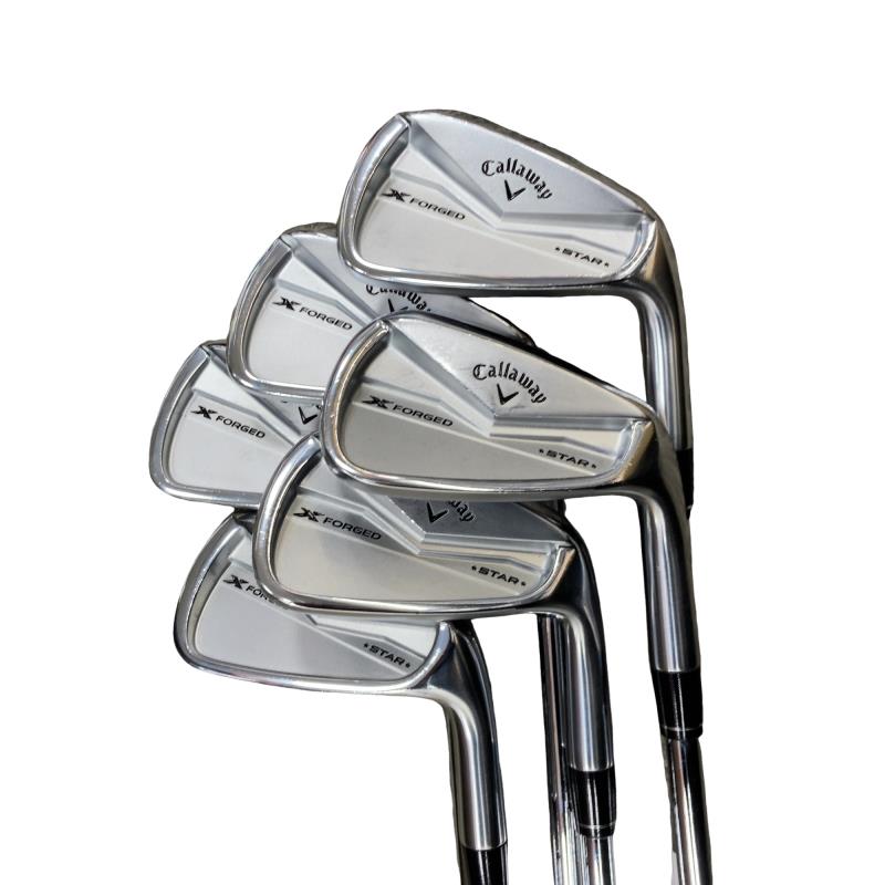 【中古】 キャロウェイ X FORGED STAR(2024) 6S アイアンセット IR NS PRO MODUS3 TOUR105 (フレックスS) メンズ 男性用 右利き 右用 Cランク ゴルフクラブ