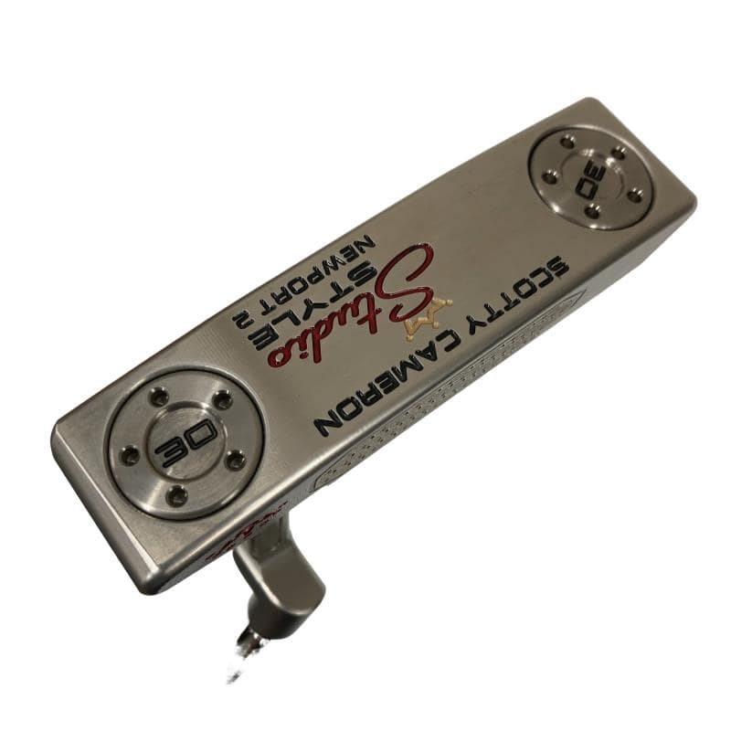 【中古】 タイトリスト SCOTTY CAMERON STUDIO STYLE NEWPORT 2(2025) 34in パター PT スチール写真 (フレックス余分の物) メンズ 成人男性用 右利き 右用 B位置づける ゴルフ野球クラブ