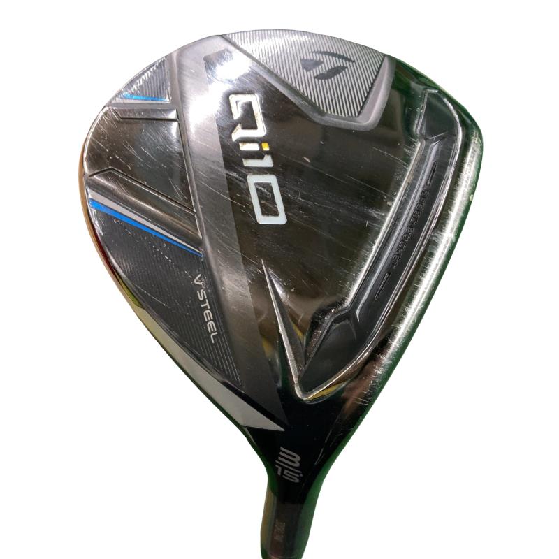 【中古】 テーラーメイド Qi10 3W USA フェアウェイウッド FW VENTUS TR BLUE FW 6 (フレックスS) メンズ 男性用 右利き 右用 Cランク ゴルフクラブ