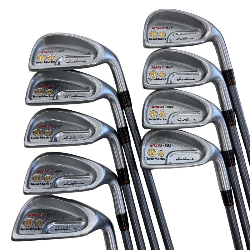 【中古】 本間ゴルフ Twin Marks MM45-888 10S アイアンセット IR DORIC CARBON (フレックスR) メンズ 男性用 右利き 右用 Dランク ゴルフクラブ|ゴルフパートナー 中古クラブ店