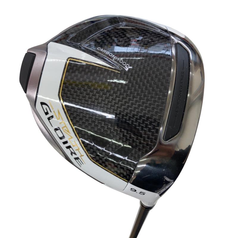 【中古】 テーラーメイド STEALTH GLOIRE 9.5° ドライバー DR 純正特注シャフト (フレックスS) メンズ 男性用 右利き 右用 Cランク ゴルフクラブ