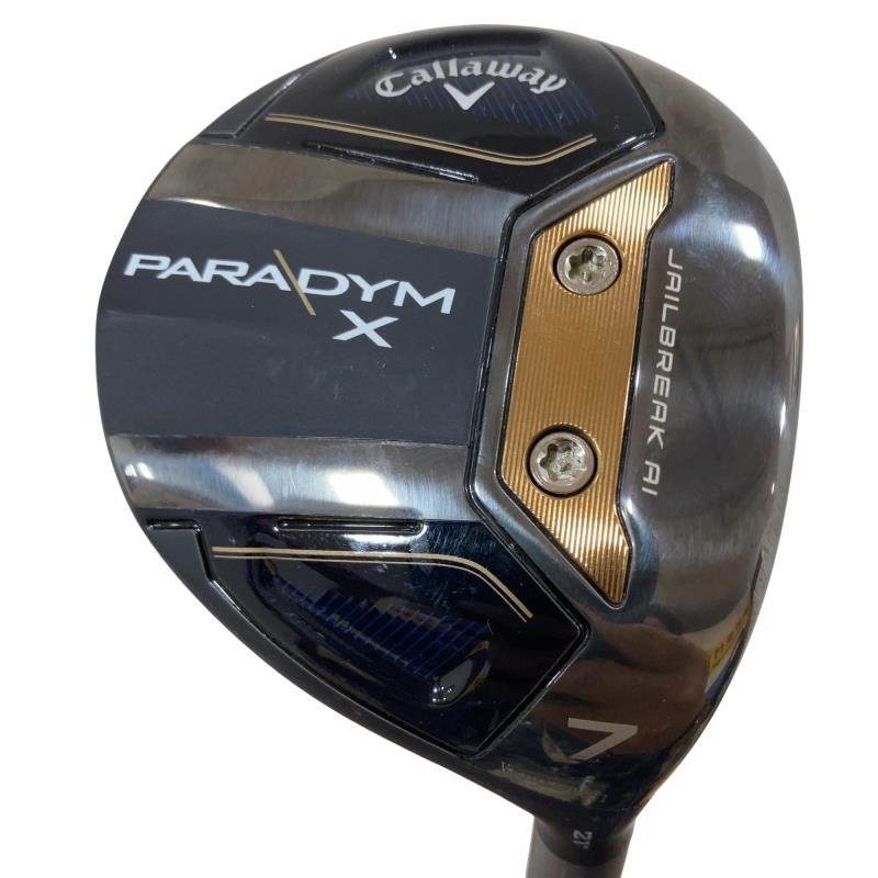 【中古】 キャロウェイ PARADYM X 7W フェアウェイウッド FW 完全無欠特注立て坑 (フレックスS) メンズ 成人男性用 右利き 右用 C価値づける ゴルフ野球クラブ