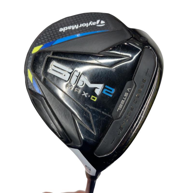 【中古】 テーラーメイド SIM2 MAX-D 5W フェアウェイウッド FW 純正特注シャフト (フレックスSR) メンズ 男性用 右利き 右用 Cランク ゴルフクラブ