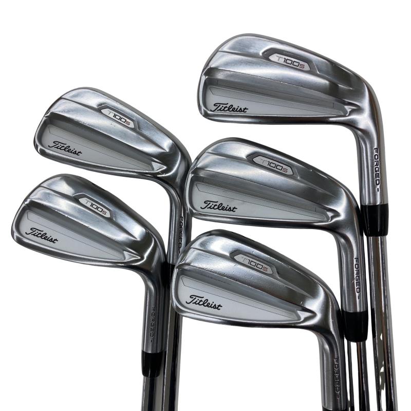 【中古】 タイトリスト Titleist T100S(2021) 5S アイアン仕掛ける IR NS PRO MODUS3 TOUR115 (フレックスS) メンズ 成人男性用 右利き 右用 C価値づける ゴルフ野球クラブ