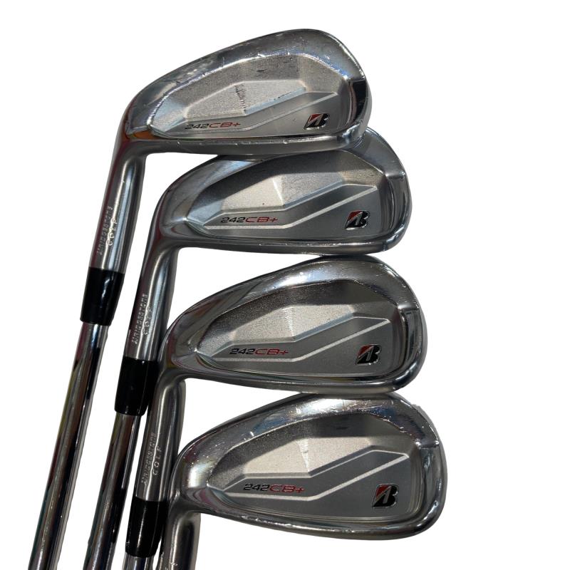【中古】 ブリヂストン BRIDGESTONE 242CB+ 6S レフティ アイアン仕掛ける IR NS PRO 950GH neo (フレックスS) メンズ 成人男性用 左ぎっちょ レフティ 左用 C価値づける ゴルフ野球クラブ