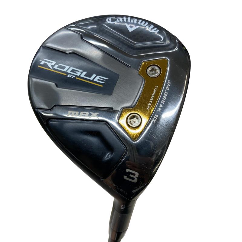 【中古】 キャロウェイ ROGUE ST MAX  3W フェアウェイウッド FW VENTUS 5 for CW(ROGUE ST FW) (フレックスSR) メンズ 成人男性用 右利き 右用 C価値づける ゴルフ野球クラブ