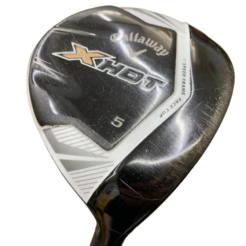 【中古】 キャロウェイ X HOT  5W フェアウェイウッド FW Diamana B60 (フレックスS) メンズ 成人男性用 右利き 右用 C価値づける ゴルフ野球クラブ