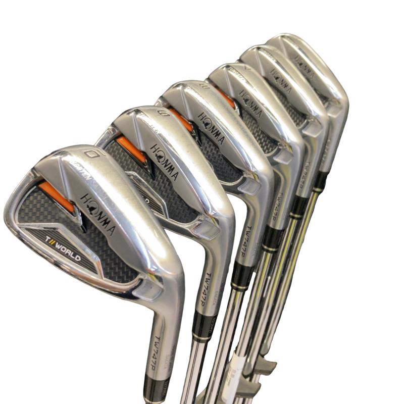 【中古】 本間ゴルフ TOUR WORLD TW747P 6S アイアン仕掛ける IR NS PRO 950GH (フレックスS) メンズ 成人男性用 右利き 右用 C価値づける ゴルフ野球クラブ