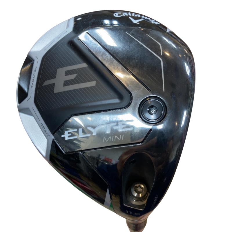 【中古】 キャロウェイ ELYTE MINI DRIVER 11.5° １番ウッド DR VENTUS GREEN 50 for CW(ELYTE DR) (フレックスS) メンズ 成人男性用 右利き 右用 C位置付ける ゴルフ野球クラブ クラブ-ドライバー-ゴルフ