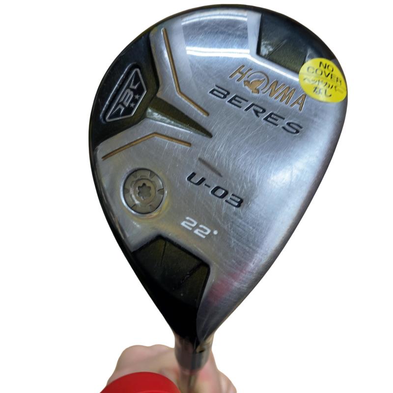 【中古】 本間ゴルフ BERES U-03 22° ユーティリティ UT 2S ARMRQ8 49 (フレックスR) メンズ 男性用 右利き 右用 Cランク ゴルフクラブ