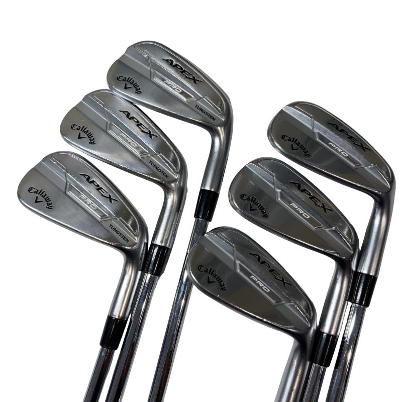 【中古】 キャロウェイ APEX PRO(2021) 6S アイアン書き割り IR Dynamic Gold (フレックスS) メンズ 成人男性用 右利き 右用 C位置づける ゴルフ野球クラブ