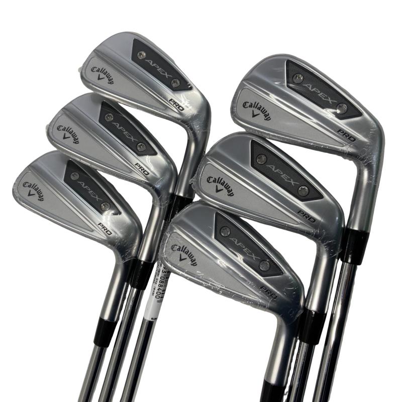 【中古】 キャロウェイ APEX PRO(2024) 6S アイアン仕掛ける IR Dynamic Gold MID 115 (フレックスS) メンズ 成人男性用 右利き 右用 N位置付ける ゴルフ野球クラブ メンズクラブ-スポーツ・アウトドア